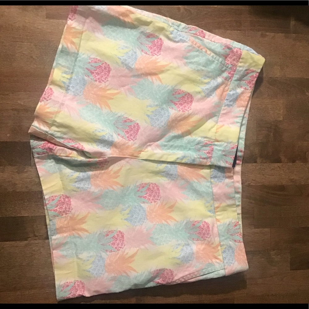 Cynthia Rowley pineapple shorts